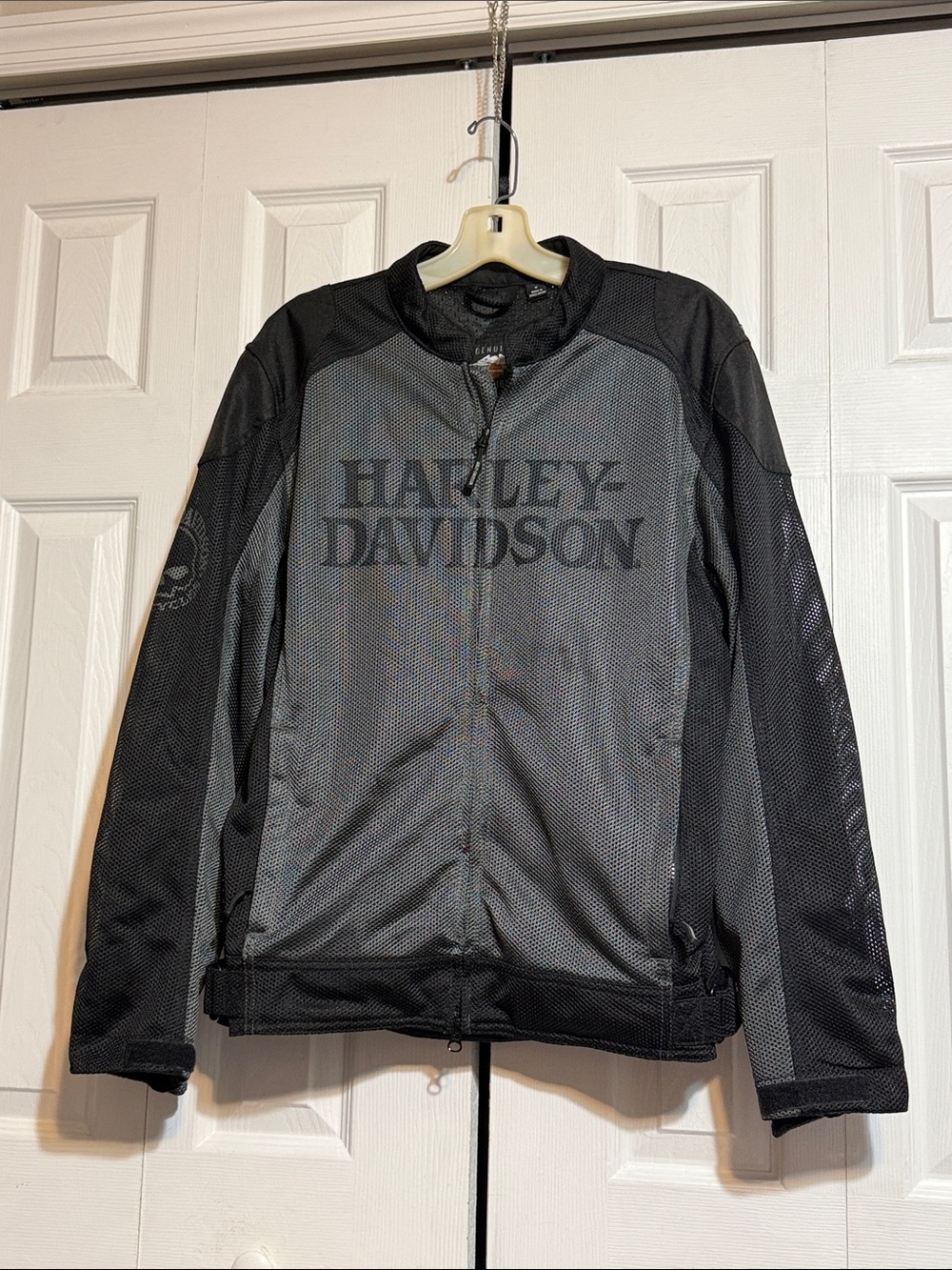 Harley-Davidson Willie G. Skull Mesh Riding Jacket coat size MEDIUM